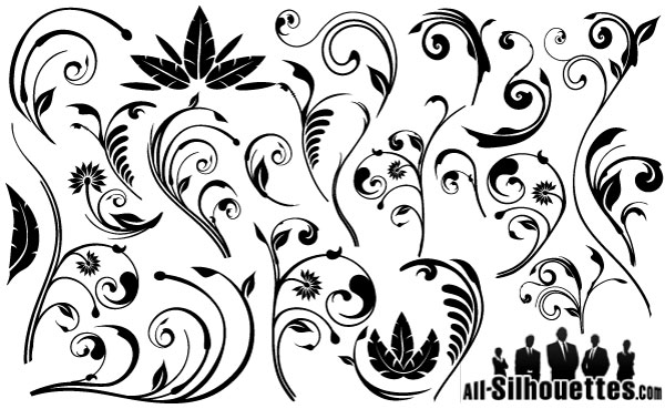 Free Vector Flourish Designs