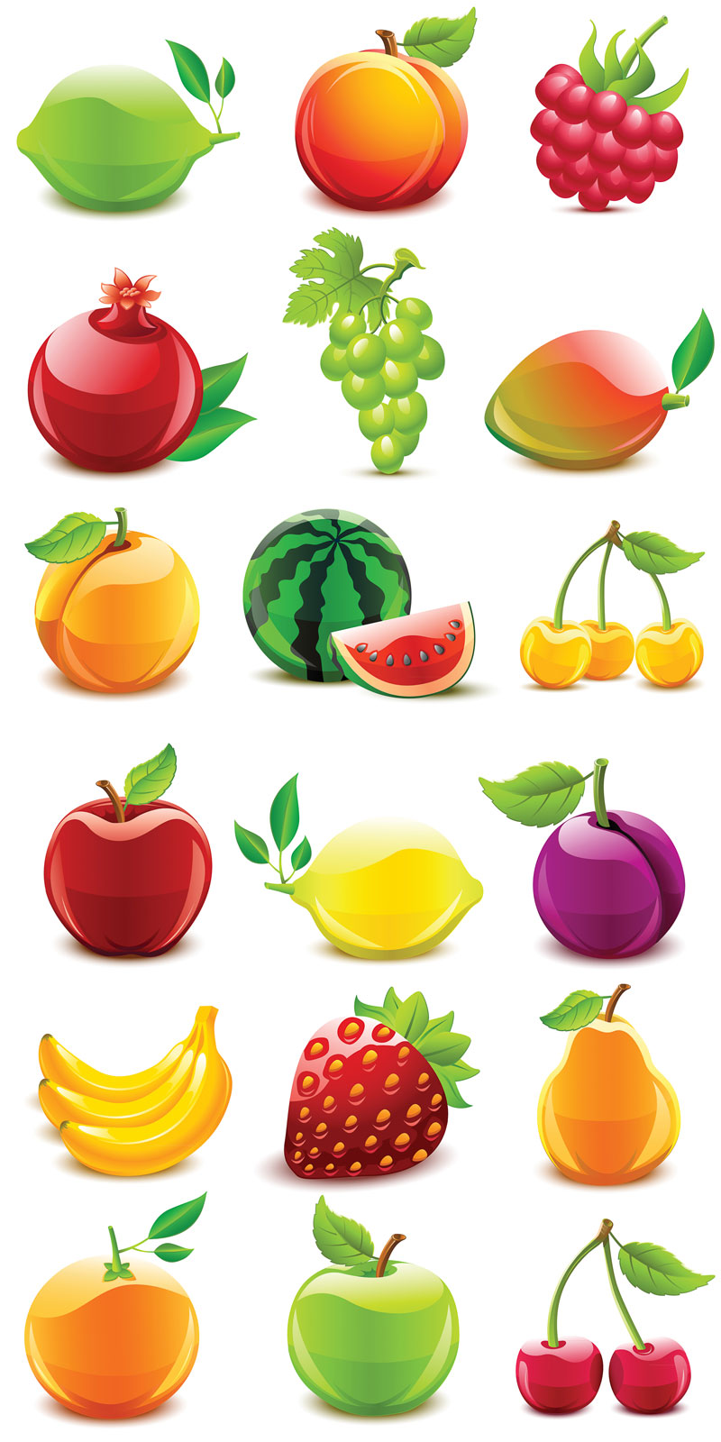 Free Vector Fruit Clip Art