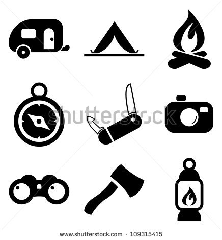 Free Vector Icons Camping