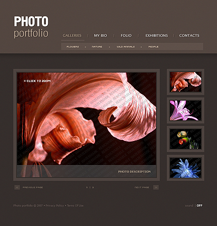 Free Website Gallery Templates Free Website Gallery Templates