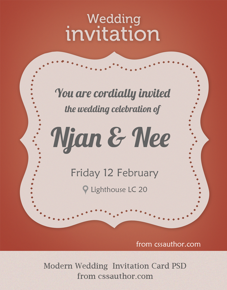 Free Wedding Invitation Cards