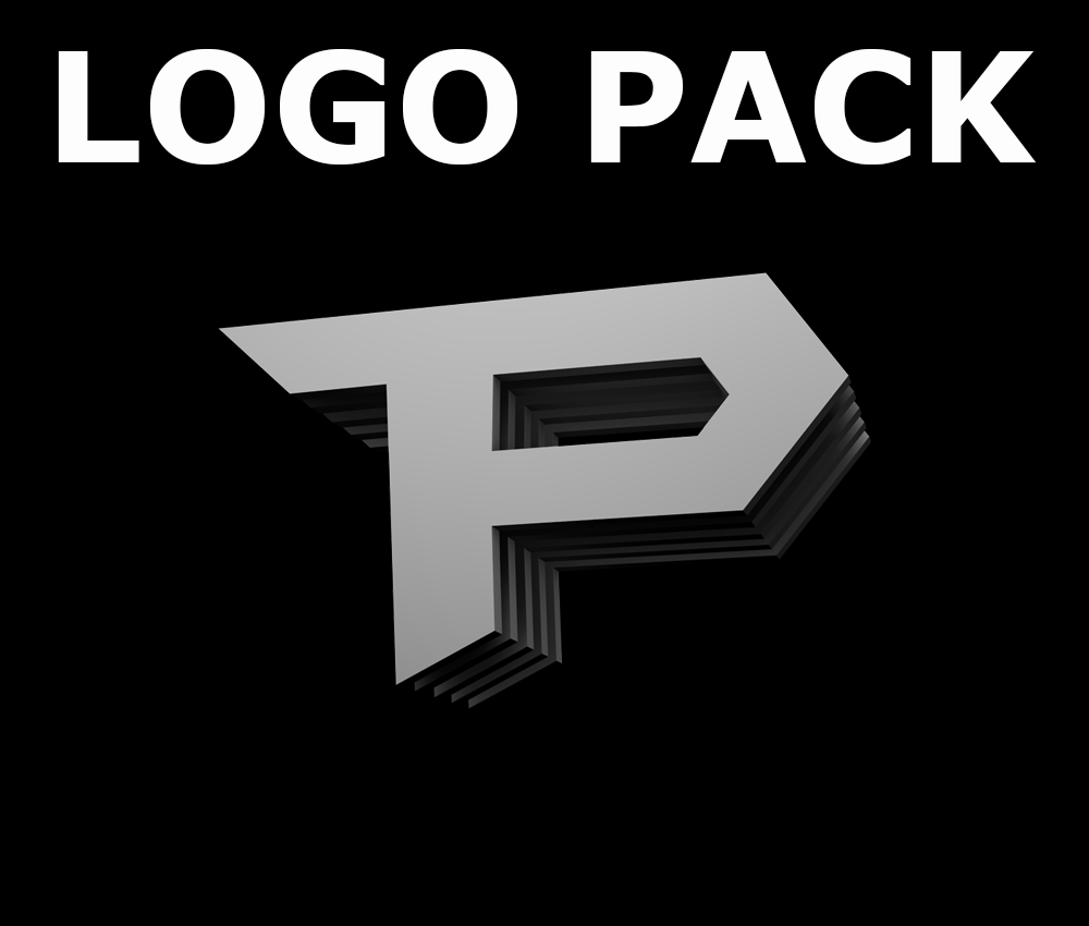 Photoshop clan logo template