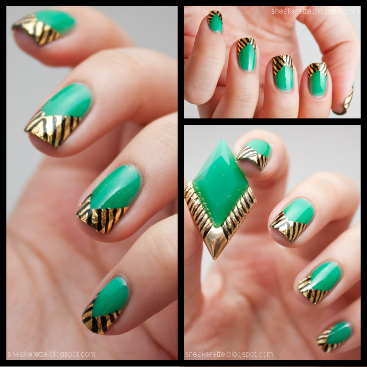 Gold Nail Designs Tumblr