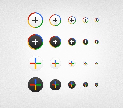 Google Plus Icons Free Download