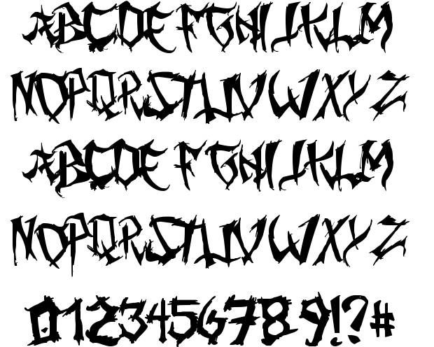 Gothic Letters Font