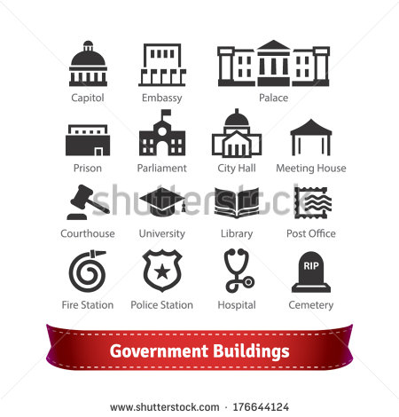 Government Building Icon