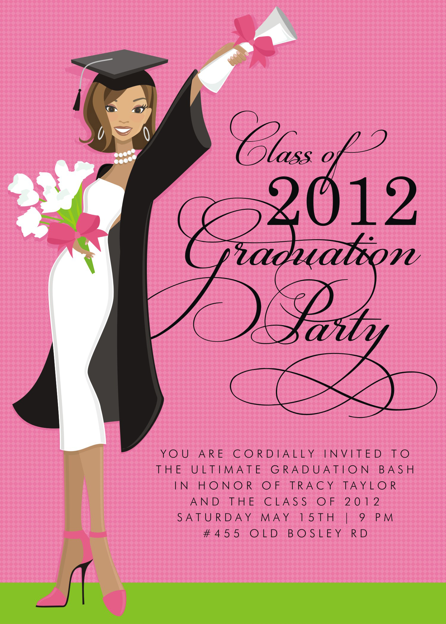 Graduation Invitation Cards Templates