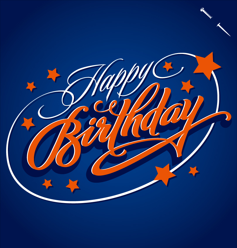 Happy Birthday Hand Lettering