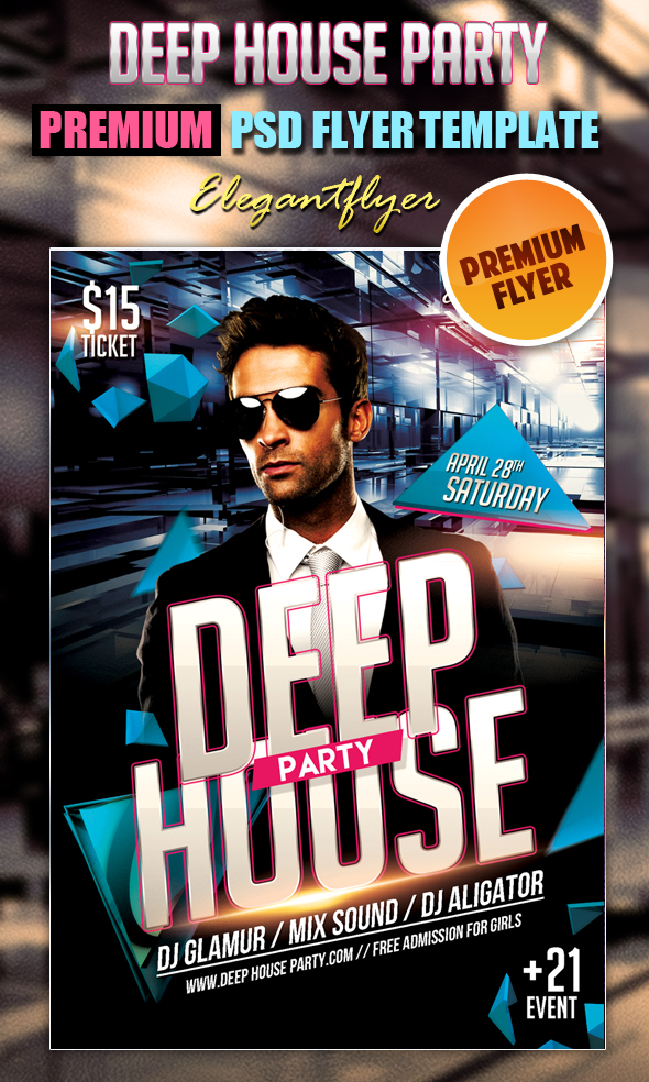 House Party Flyer Template