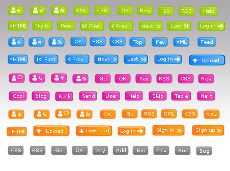 Icon Buttons Free Download