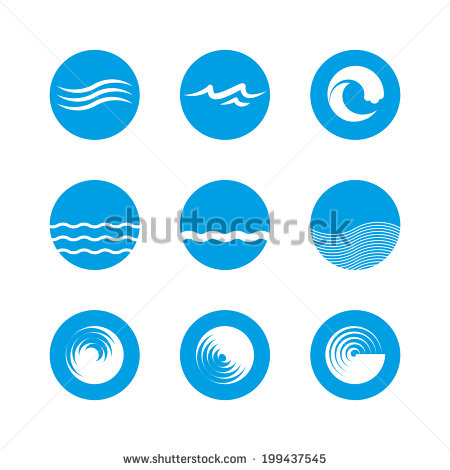 Illustration Ocean Wave Icon