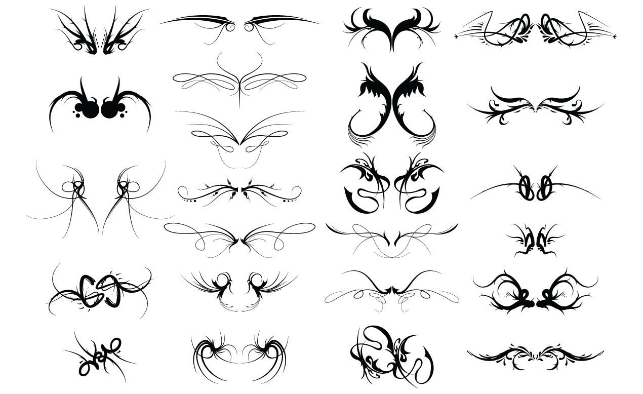 Illustrator Flourish Vectors