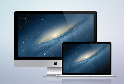 iMac Mockup PSD Template