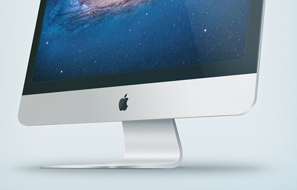 iMac Mockup PSD Template