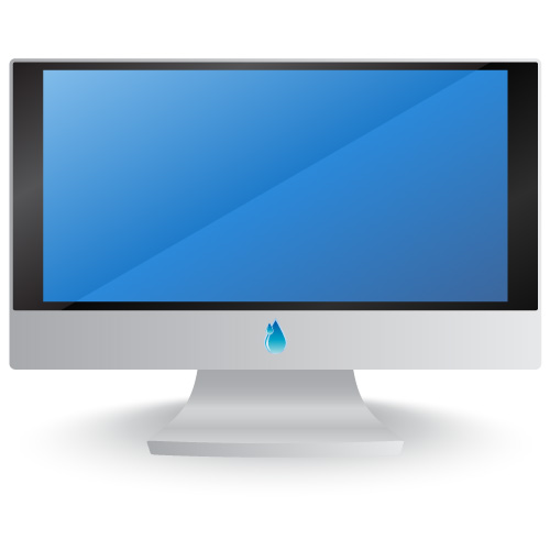 iMac Screen Graphic