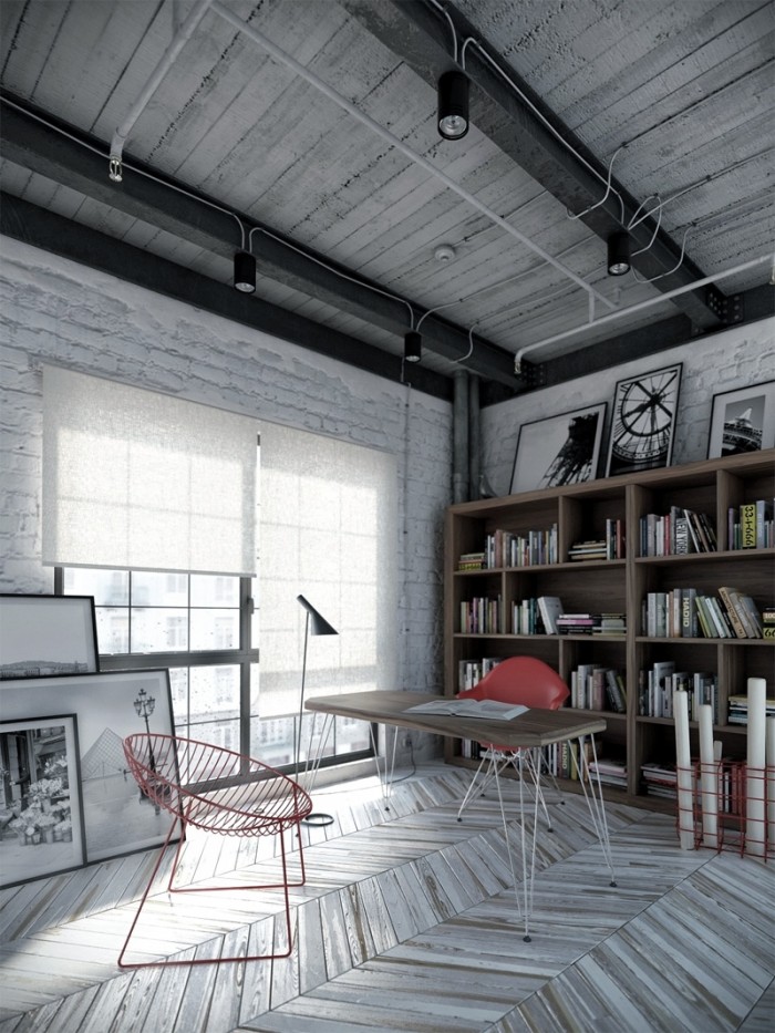 Industrial Office Interior Design