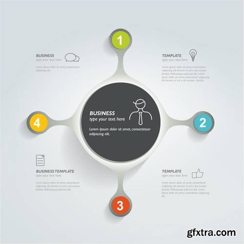 Infographic Circle Template