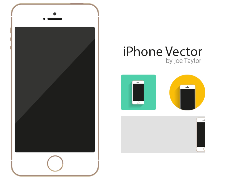 iPhone Icons Vector Free