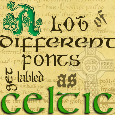Irish Celtic Fonts