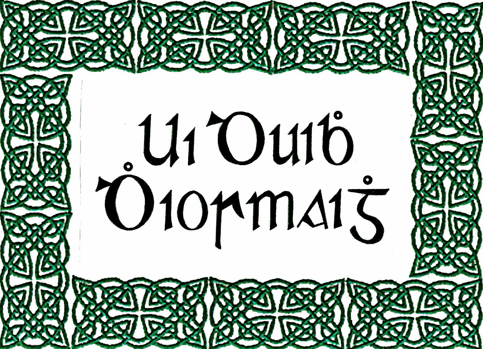 Irish Celtic Gaelic Fonts