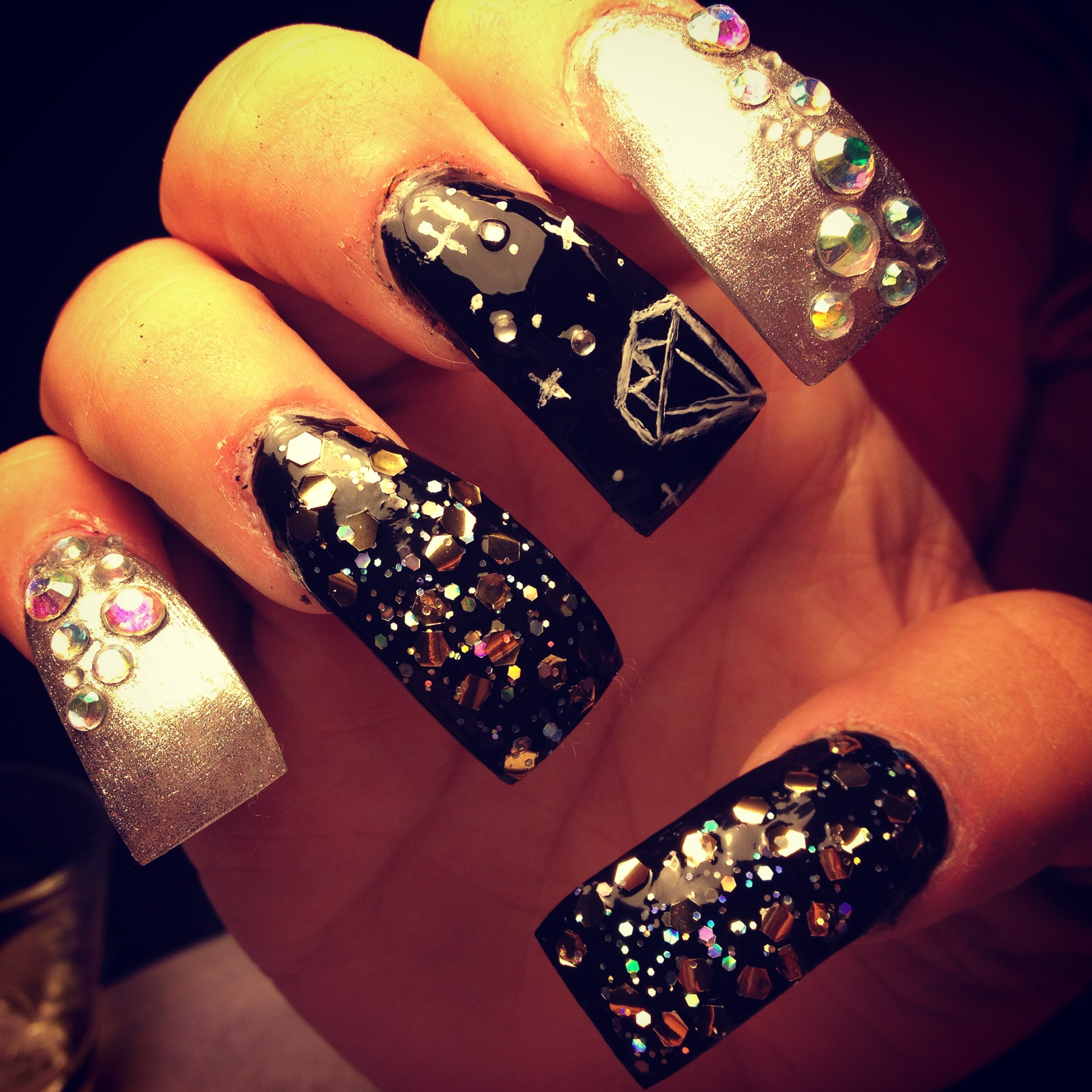 Long Ghetto Nail Designs Long Ghetto Nail Designs