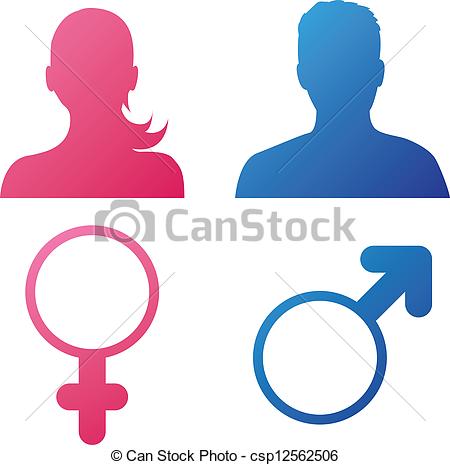 Male Female Icon Vector