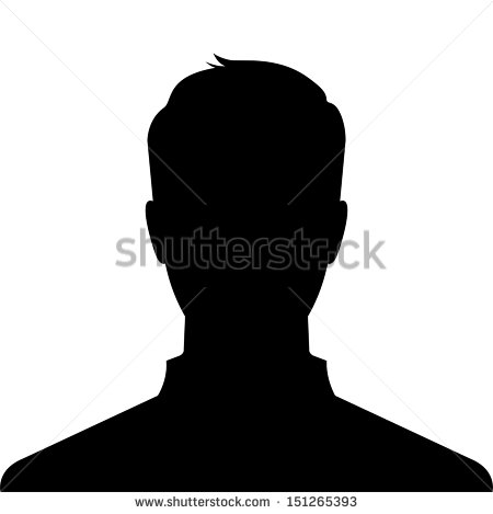 12 Profile Silhouette Vector Images