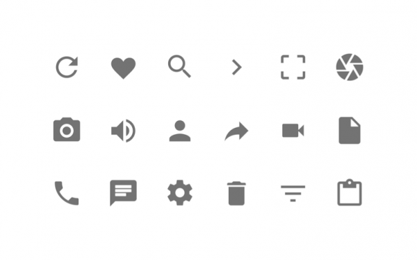 Material Design Android Icons