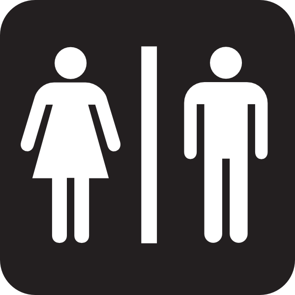 17 Bathroom Symbols Vector Images