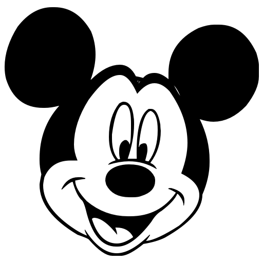 Mickey Mouse Black and White