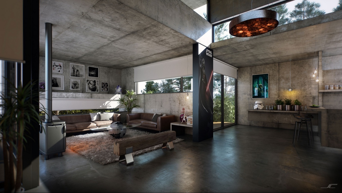 Modern Industrial Interior Design