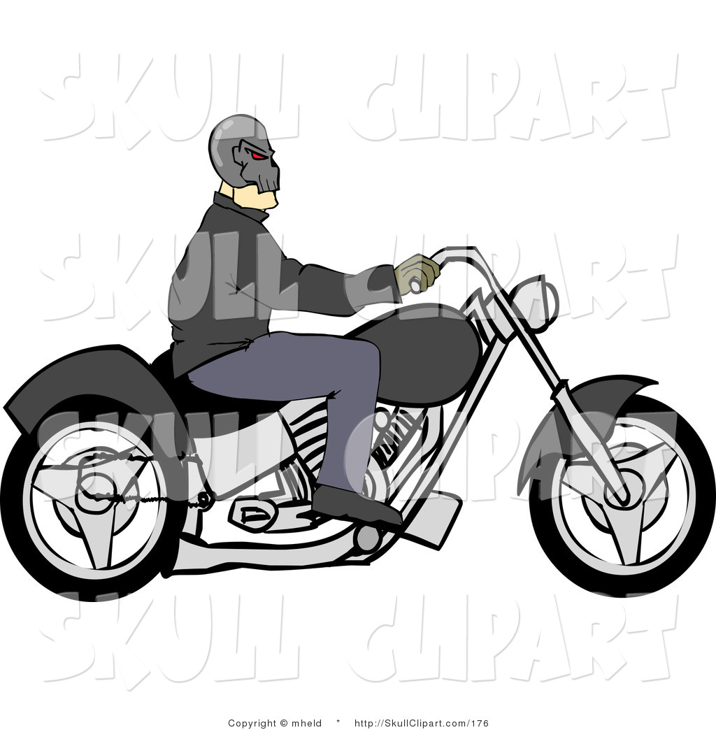 Motorcycle Rider Clip Art