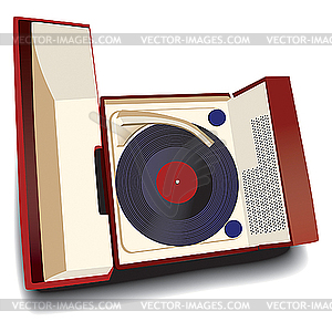 Old Record Player Clip Art