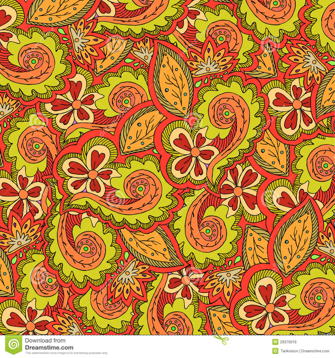 Ornate Floral Vector