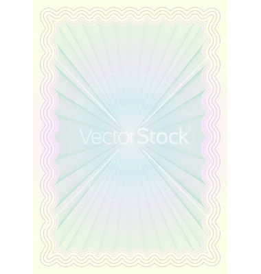 Paperblanks Diploma Certificate Vector