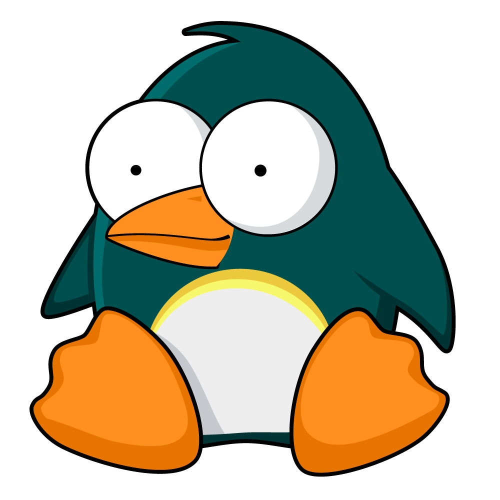 Penguin Cartoon Character