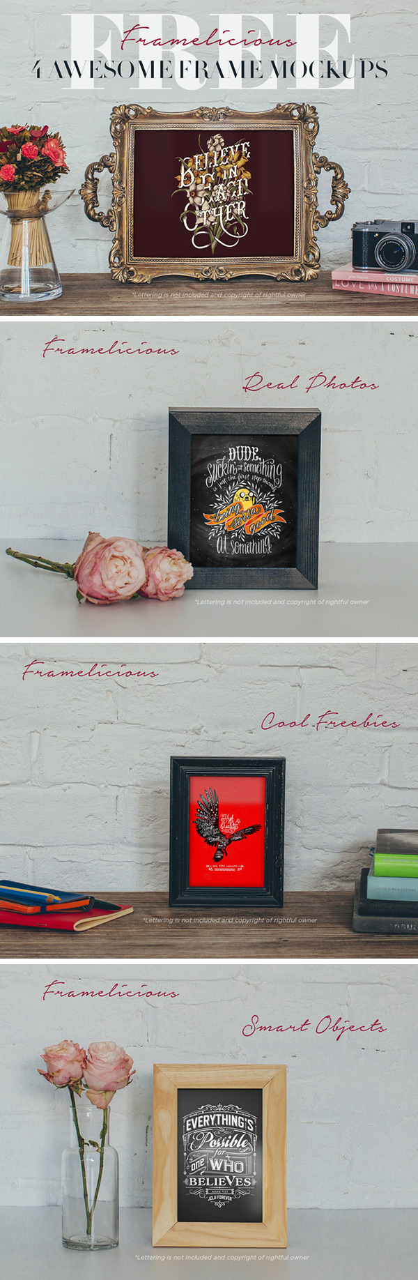 Photo Frame Mockup PSD Free Download