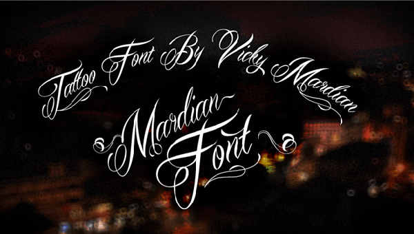 Photoshop Calligraphy Fonts