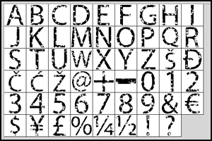 Photoshop Custom Shapes Numbers Photoshop Custom Shapes Numbers