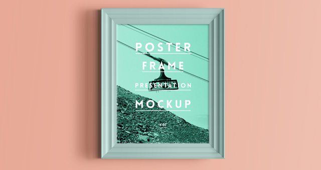 Picture Frame PSD Mockup Templates Free