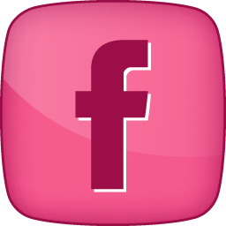 10 Facebook Like Icon In Pink Images - Pink Facebook Logo Icon, Pink