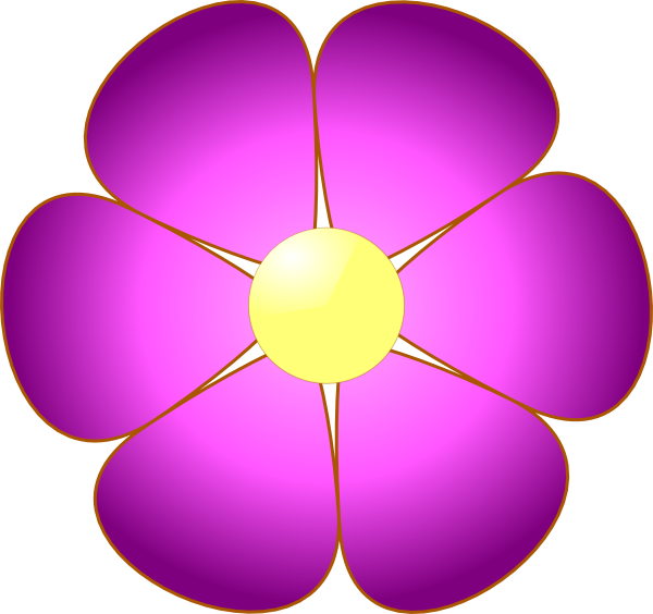 Pink Flowers Clip Art Free