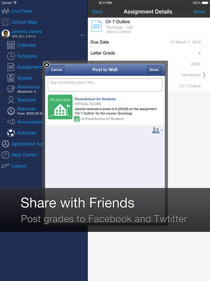 PowerSchool for Students App PowerSchool for Students App
