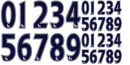 premier league jersey numbers