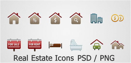 Real Estate Icons Free