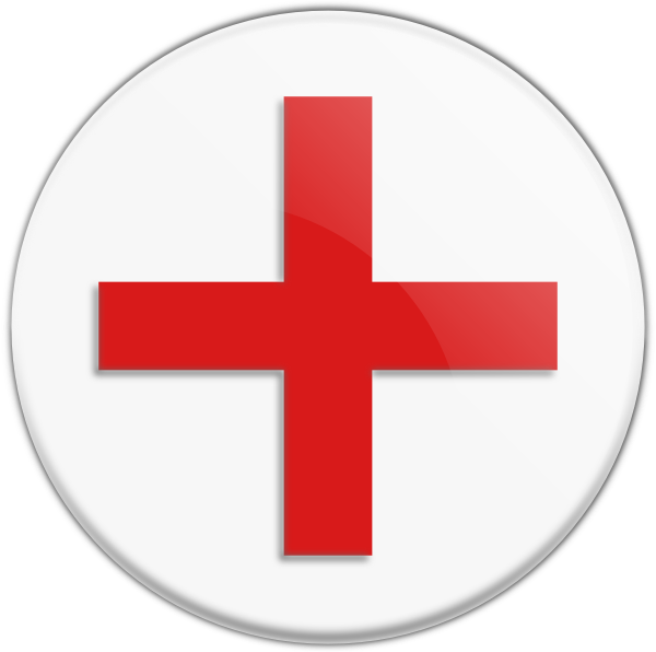 Red Cross Icon Clip Art