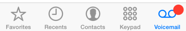 Red Dot On iPhone Phone Icon Red Dot On iPhone Phone Icon