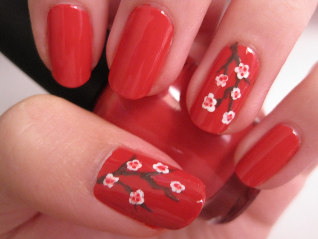 Red Nail Polish Designs