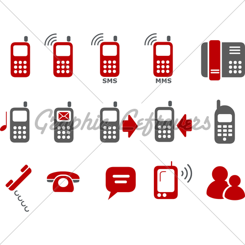 Red Phone Icon Red Phone Icon