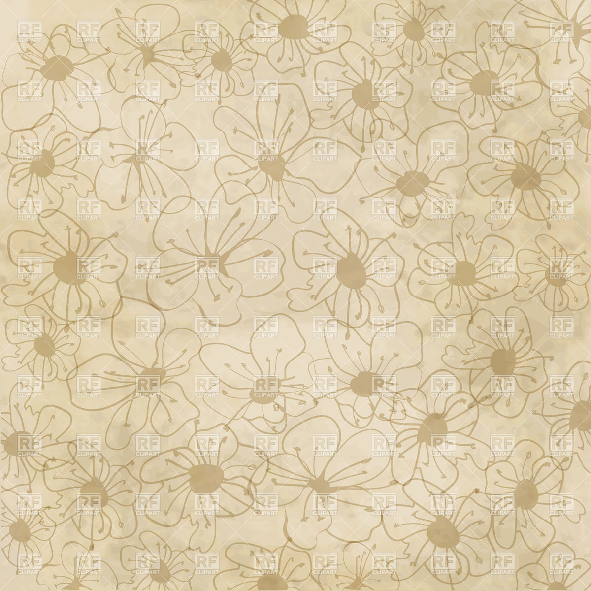 Royalty Free Old Paper Pattern